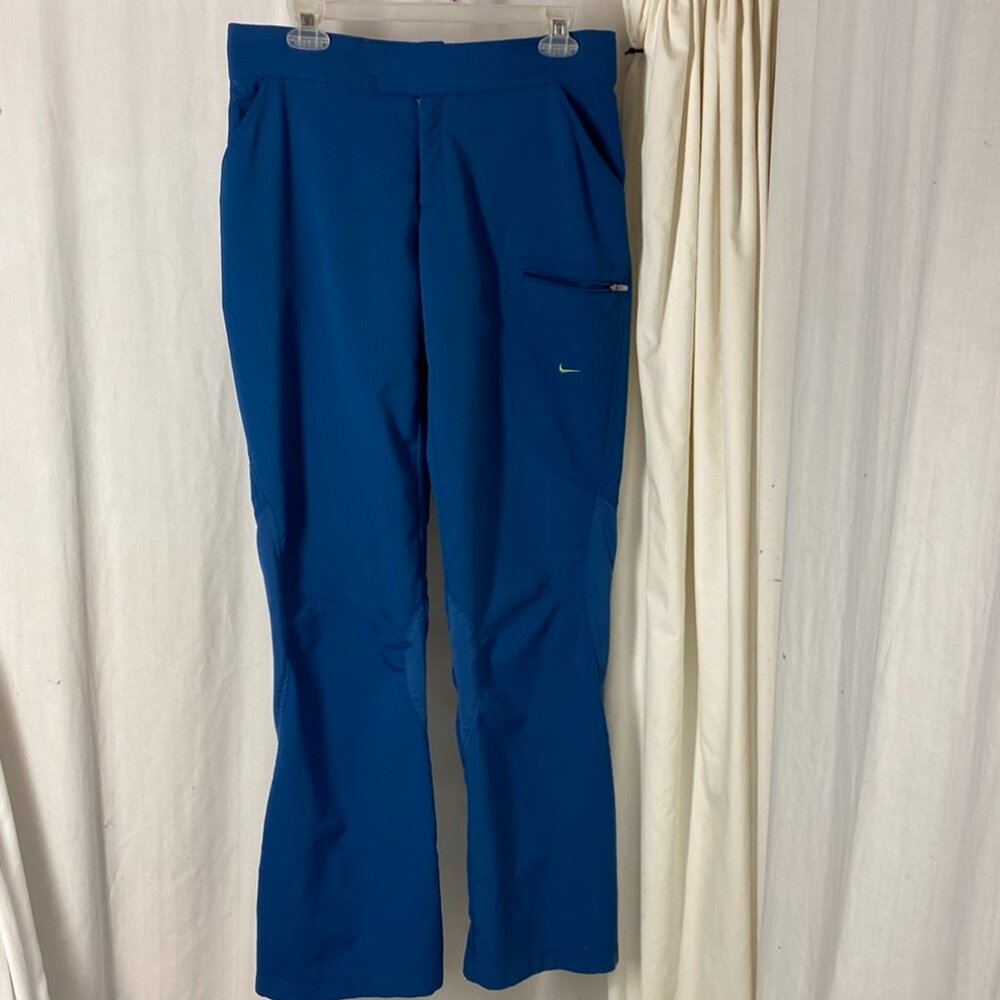 NIKE M 10/12 Sphere Dry Blue Track Pants Miss Workout Hike